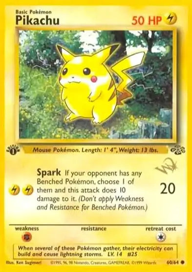 Pikachu 60 - WOTC Promo