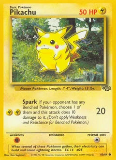 Pikachu 60/64 - Jungle