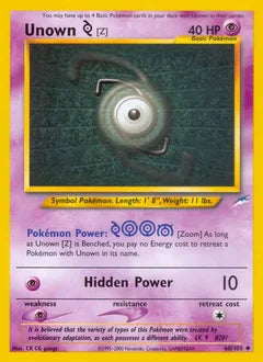 Unown [Z] 60/105 - Neo Destiny