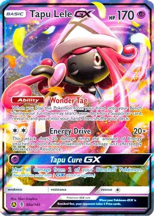 Tapu Lele GX 60a - Alternate Art Promos