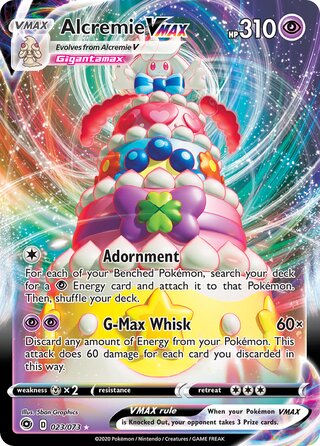 Alcremie VMAX 023/073 - Champion's Path