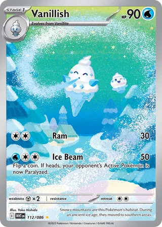Vanillish 112/086 - White Flare