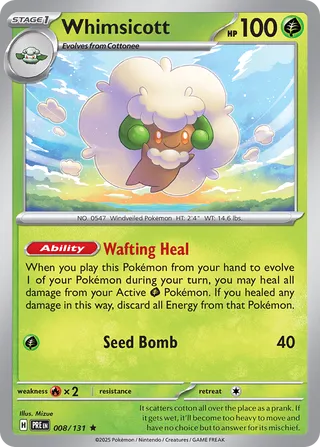 Whimsicott 008/131 - Prismatic Evolutions