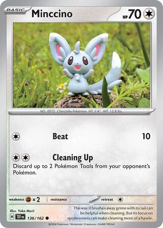 Minccino 136/162 - Temporal Forces