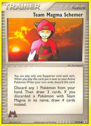 Team Magma Schemer 70/95 - Team Magma vs Team Aqua