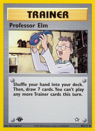 Professor Elm 96/111 - Neo Genesis