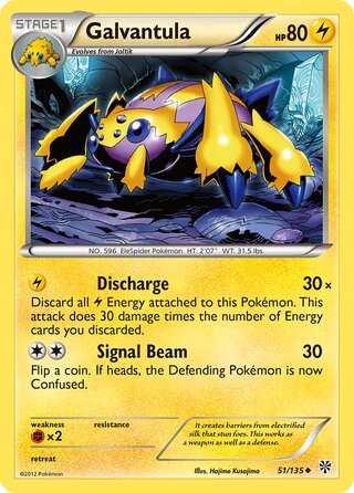 Galvantula 51/135 - Plasma Storm