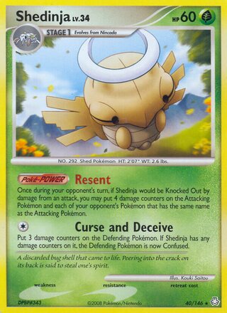 Shedinja 40/146 - Legends Awakened