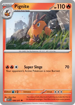 Pignite 030/217 - Ascended Heroes
