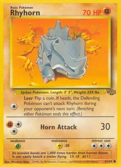 Rhyhorn 61/64 - Jungle
