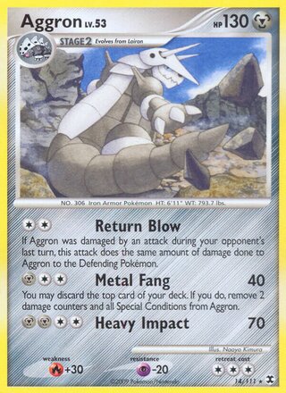 Aggron 14/111 - Rising Rivals