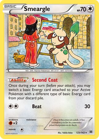 Smeargle 123/162 - BREAKthrough