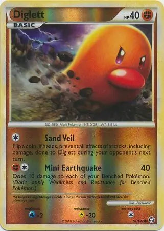 Diglett 61/102 - Triumphant