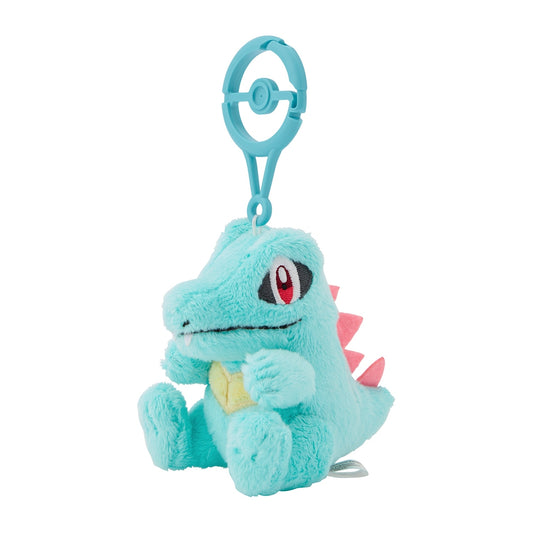 Mascot Plushie med karabinkrok – Totodile