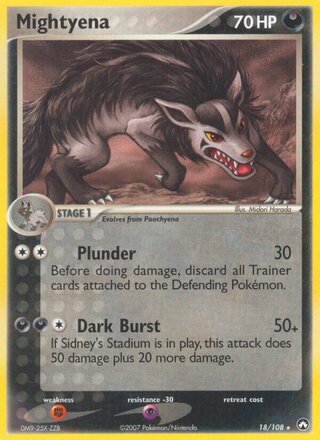 Mightyena 18/108 - Power Keepers