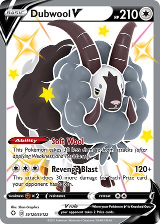 Dubwool V SV120/SV122 - Shining Fates