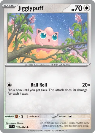 Jigglypuff 076/094 - Phantasmal Flames
