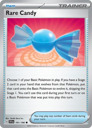Rare Candy 191/198 - Scarlet & Violet Base