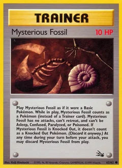 Mysterious Fossil 62/62 - Fossil