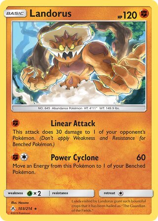 Landorus 103/214 - Unbroken Bonds