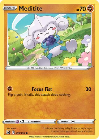 Meditite 099/196 - Lost Origin
