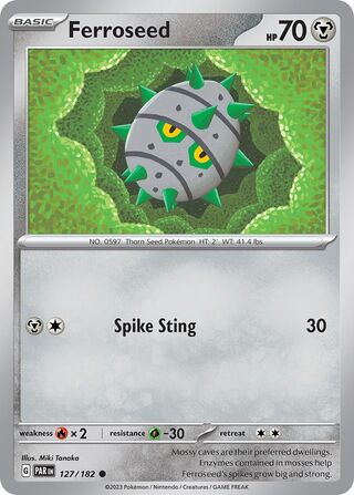 Ferroseed 127/182 - Paradox Rift