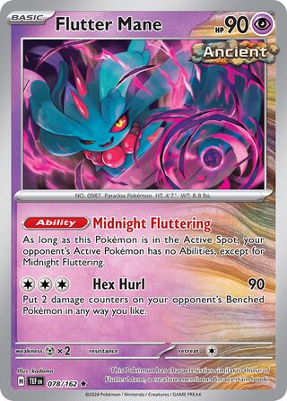 Flutter Mane 078/162 - Temporal Forces