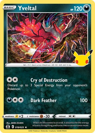 Yveltal 019/025 - Celebrations