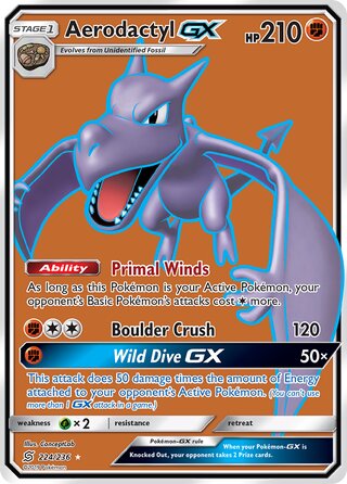 Aerodactyl-GX 224/236 - Unified Minds
