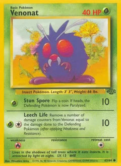 Venonat 63/64 - Jungle