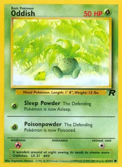 Oddish 63/82 - Team Rocket