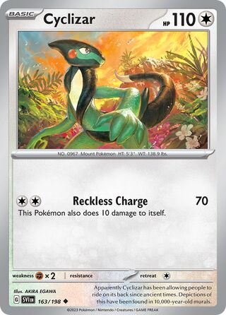 Cyclizar 163/198 - Scarlet & Violet Base