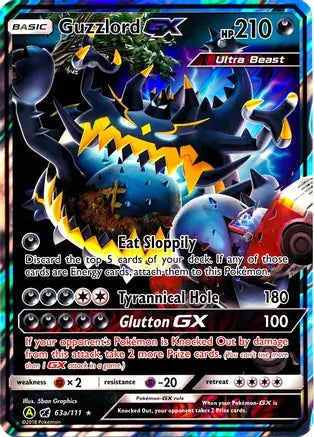 Guzzlord GX 63a - Alternate Art Promos