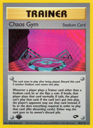 Chaos Gym 102/132 - Gym Heroes
