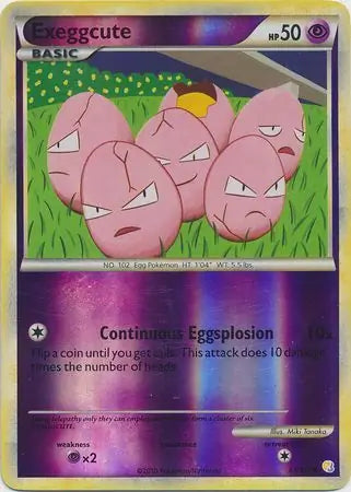 Exeggcute 63/123 - HeartGold & SoulSilver
