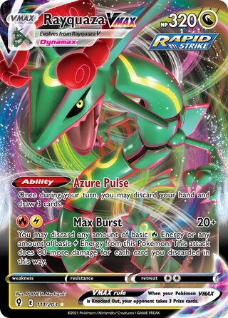 Rayquaza VMAX 111/203 - Evolving Skies