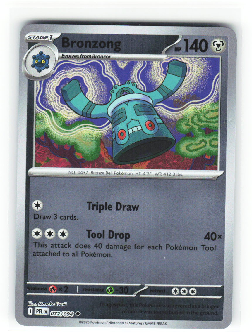 Bronzong 072/094 - Phantasmal Flames - NM (ID: 53134931544156) - front