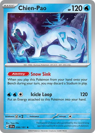 Chien-Pao 056/191 - Surging Sparks