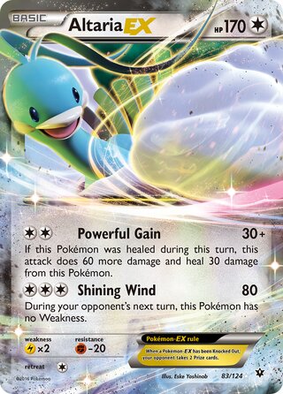 Altaria-EX 83/124 - Fates Collide