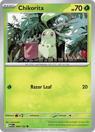 Chikorita 008/132 - Mega Evolution Base
