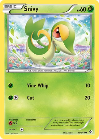 Snivy 11/149 - Boundaries Crossed