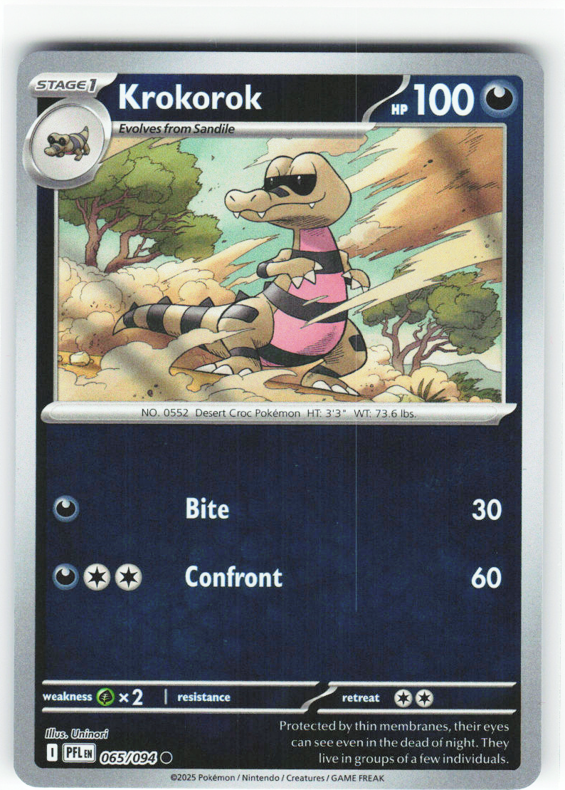 Krokorok 065/094 - Phantasmal Flames - NM (ID: 53134930914802) - front