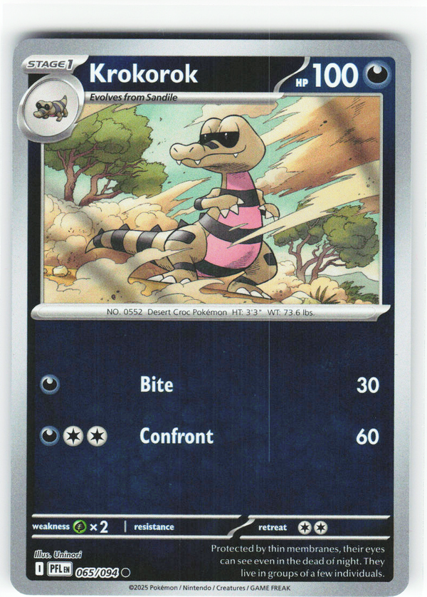 Krokorok 065/094 - Phantasmal Flames - NM (ID: 53134930914802) - front