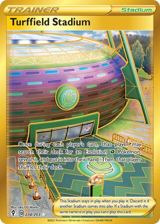 Turffield Stadium 234/203 - Evolving Skies