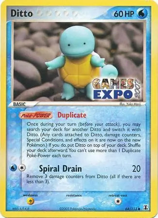 Ditto Games Expo Exclusive 64 - Miscellaneous Promos