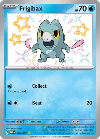 Frigibax 128/091 - Paldean Fates