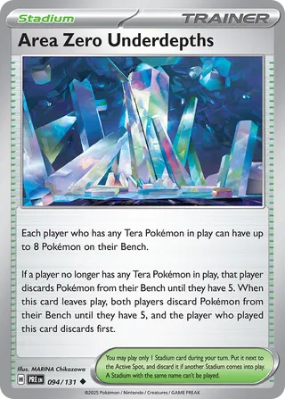 Area Zero Underdepths 094/131 - Prismatic Evolutions
