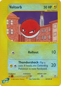 Voltorb 64/147 - Aquapolis