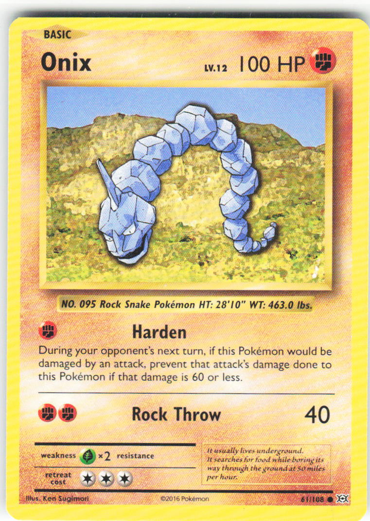 Onix 61/108 - Evolutions