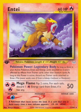 Entei 17/64 - Jungle